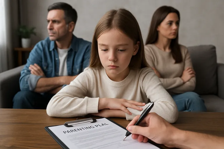 Een zorgplan voor kinderen na scheiding: alles wat je moet weten